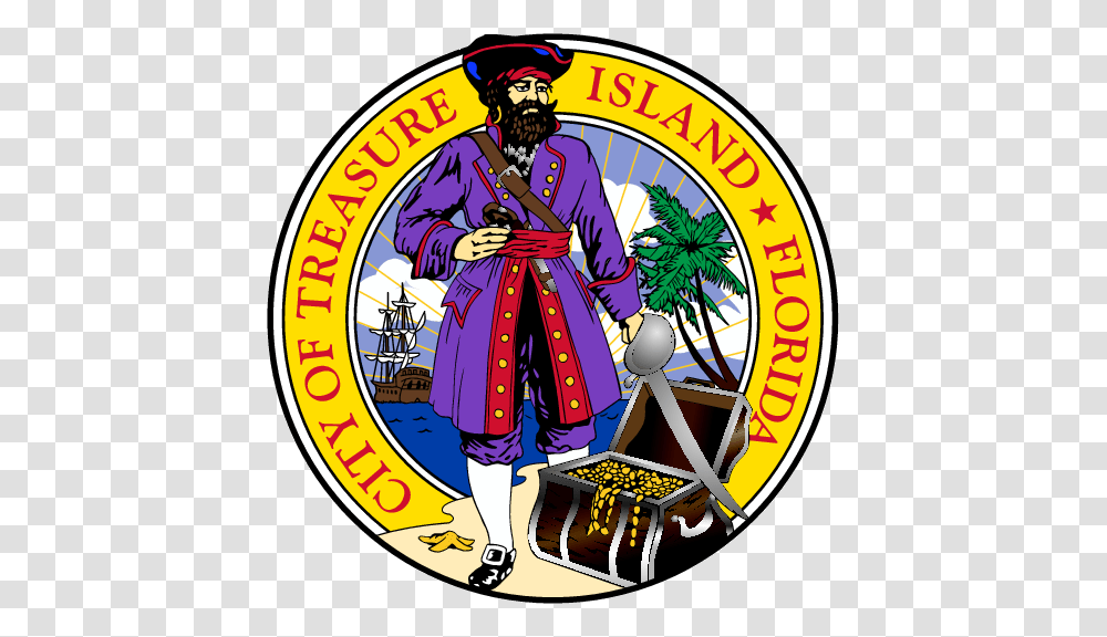 Treasure Island Considers Doubling Parking Fines To Deter Repeat, Person, Human, Pirate, Logo Transparent Png