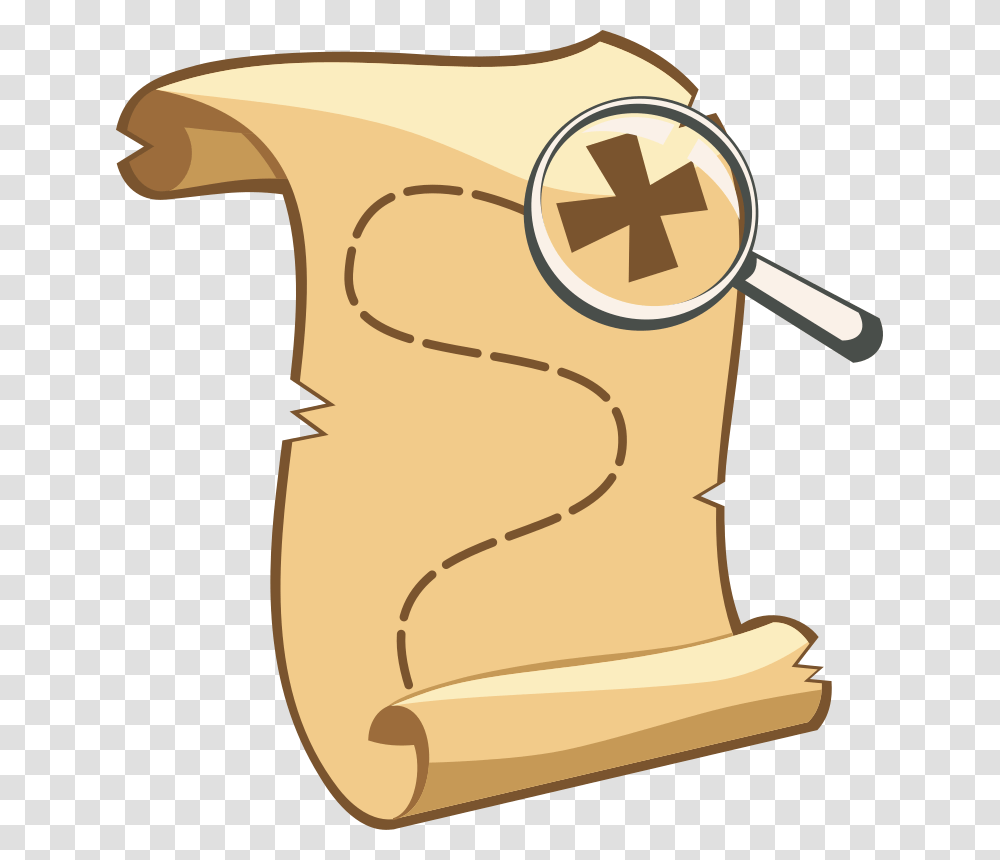 Treasure Map Map Of Treasure, Axe, Tool, Scroll, Diagram Transparent Png