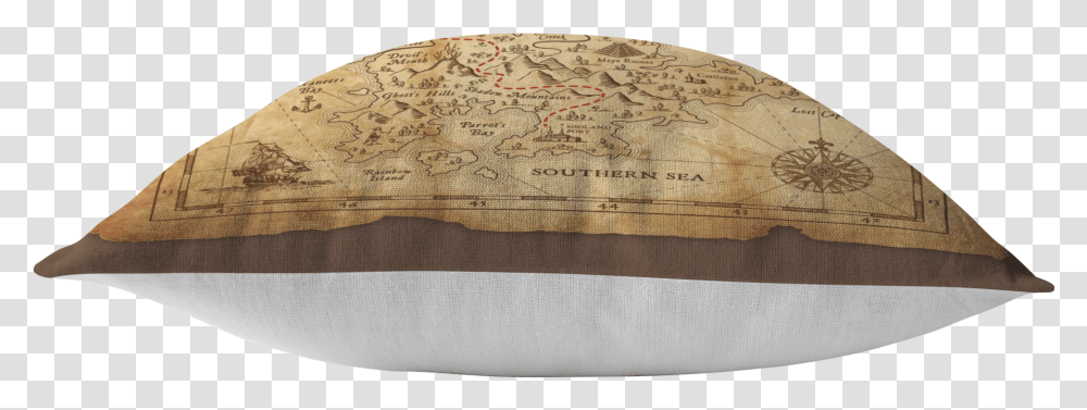 Treasure Map Pillow Wood, Rug, Home Decor, Linen, Bag Transparent Png
