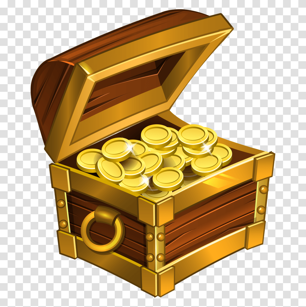 Treasure Map Pirate Clip Art Background Treasure Chest Icon, Gold Transparent Png