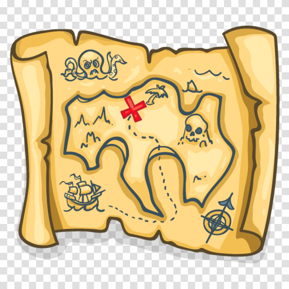 Treasure Map Stick Clipart, Food, Toast, Bread Transparent Png