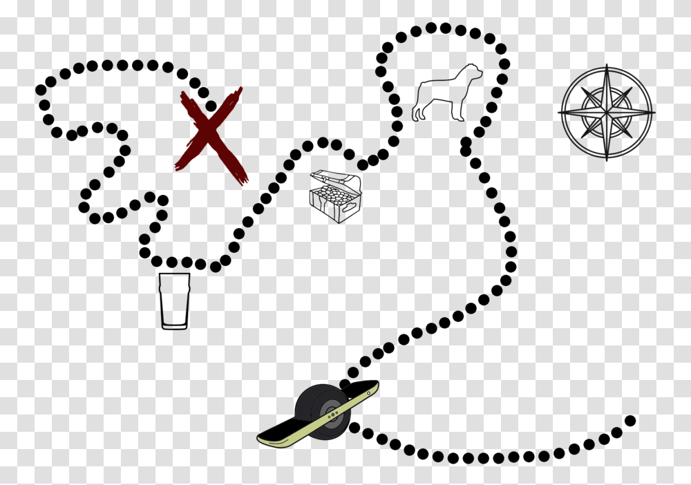 Treasure Map Swirl Rhinestone Pattern, Ninja Transparent Png