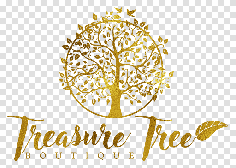 Treasure Tree Logo Tree, Text, Calligraphy, Handwriting, Alphabet Transparent Png