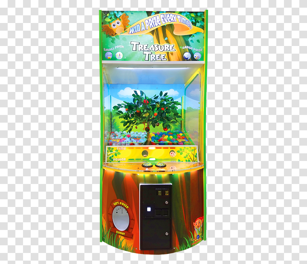 Treasure Tree Toy, Indoor Play Area, Arcade Game Machine Transparent Png