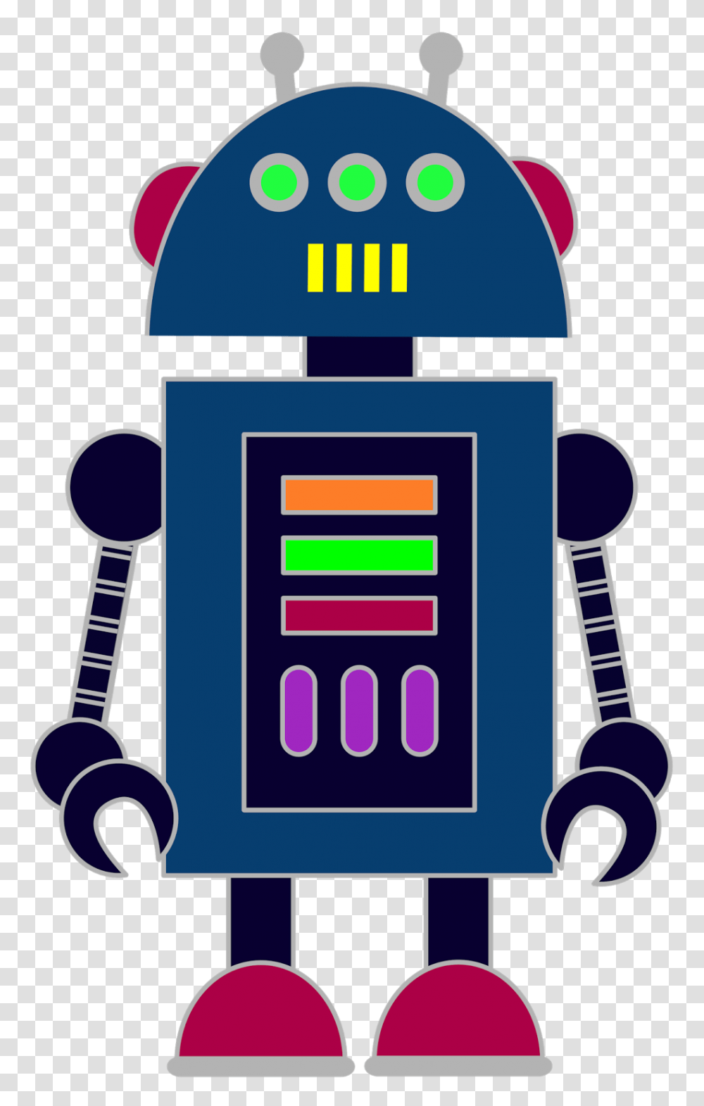 Treasures Robot Clipart, Label Transparent Png