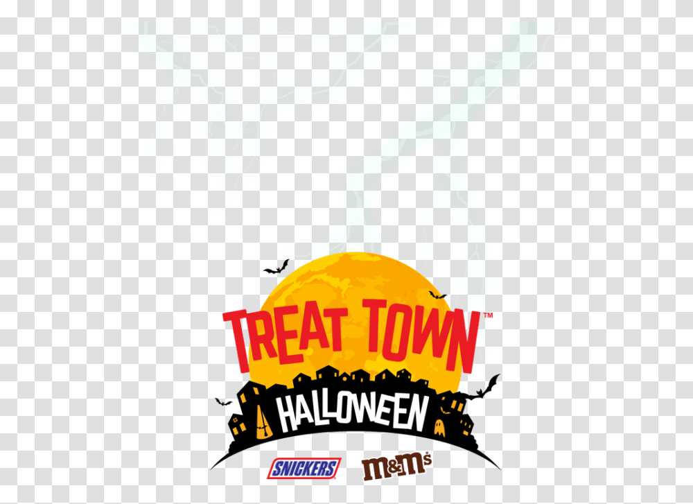Treat Town Virtual Trickortreat Experience Snickers, Poster, Advertisement, Nature, Outdoors Transparent Png