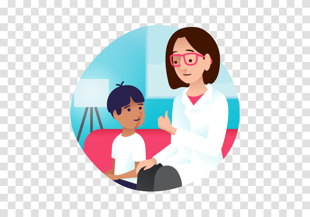 Treatment Clipart Doctor Exam, Person, Female, People, Girl Transparent Png