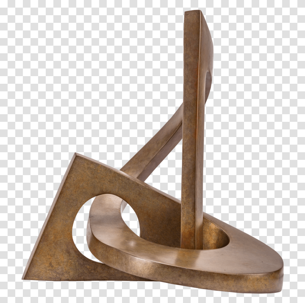 Treble Clef 3 4 Left Cut, Axe, Tool, Sundial, Sculpture Transparent Png