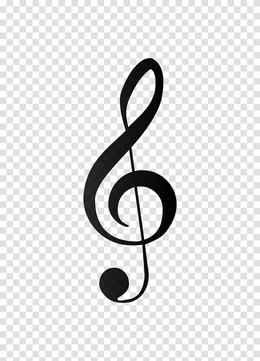 Treble Clef Vector Clipart Image, Gray, World Of Warcraft Transparent Png