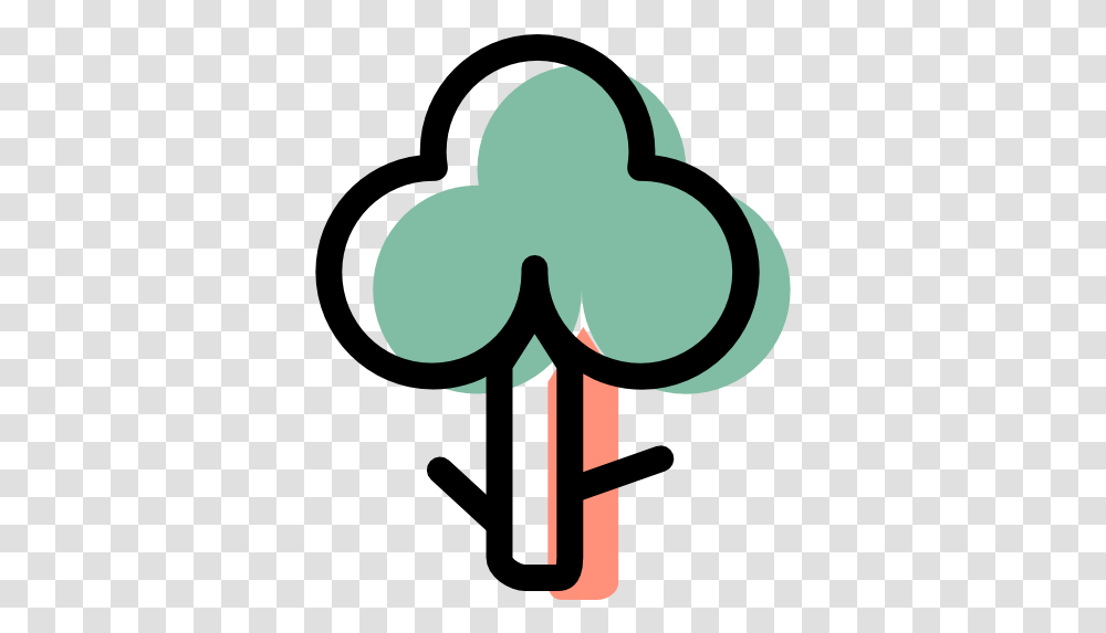 Tree 1 Free Icon Of Eco And Natural Collection Icono Arbol, Symbol, Text, Plant, Silhouette Transparent Png