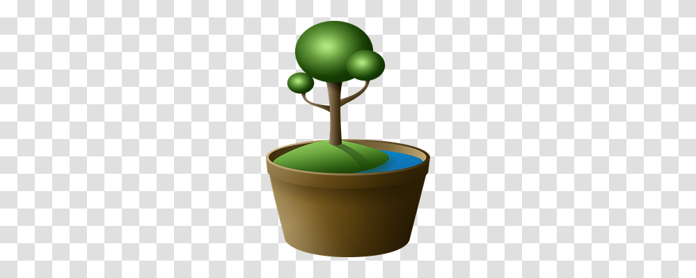 Tree Nature, Green, Bathtub, Bucket Transparent Png