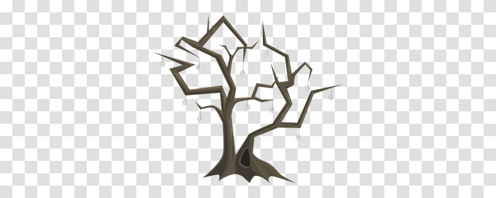 Tree Nature, Cross, Glass Transparent Png