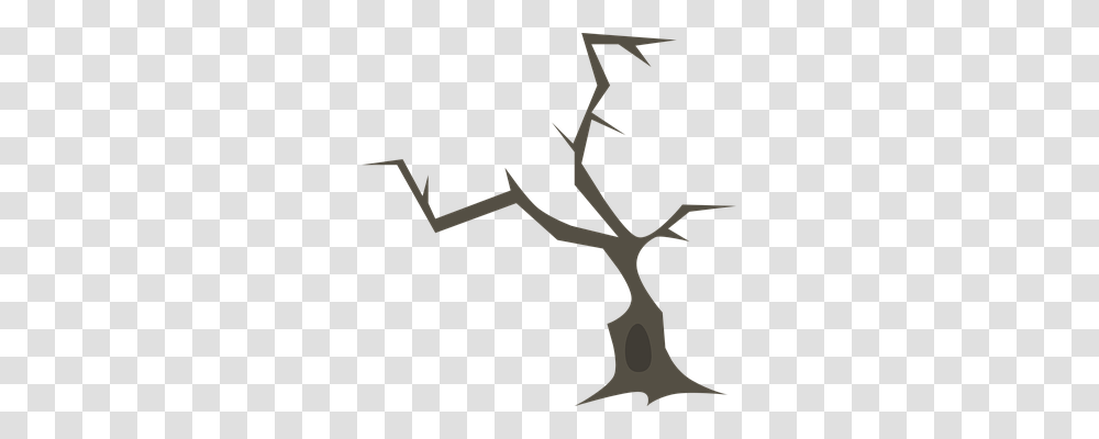 Tree Nature, Cross, Silhouette Transparent Png