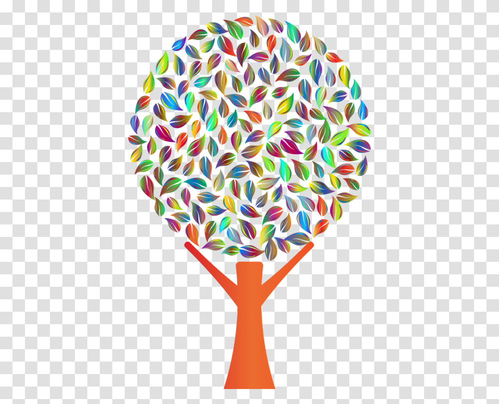 Tree Abstract Art Painting Drawing Computer Icons, Pattern, Paper, Confetti Transparent Png