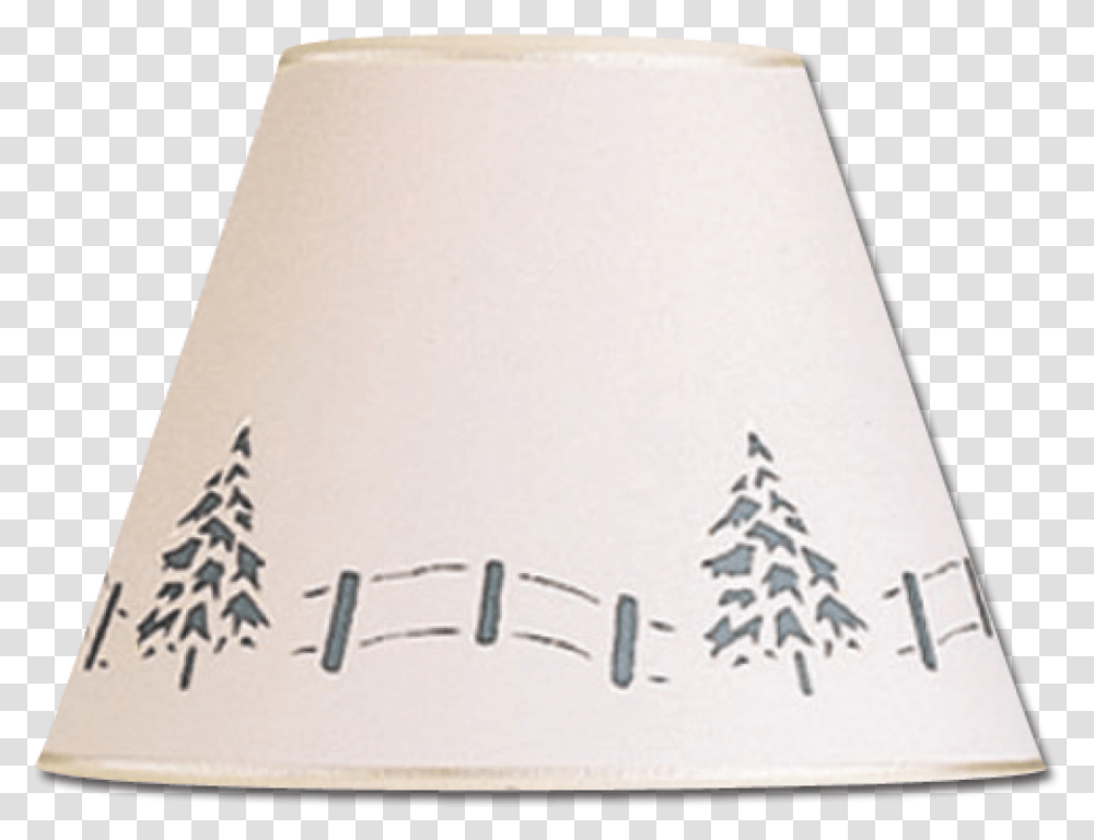 Tree And Fence Lamp Shade Lampshade, Rug Transparent Png