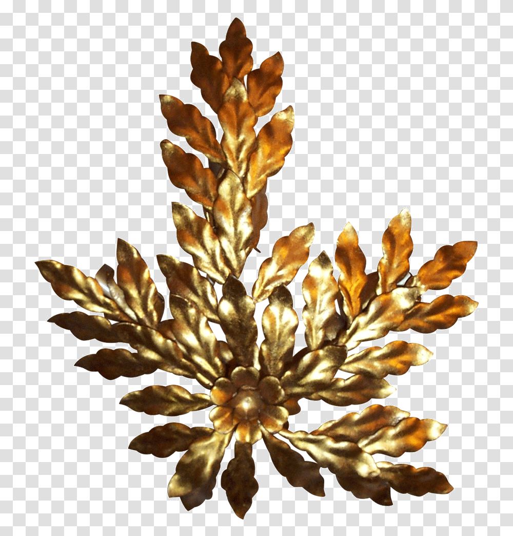 Tree Artificial Flower, Fungus, Gold, Aluminium, Crystal Transparent Png