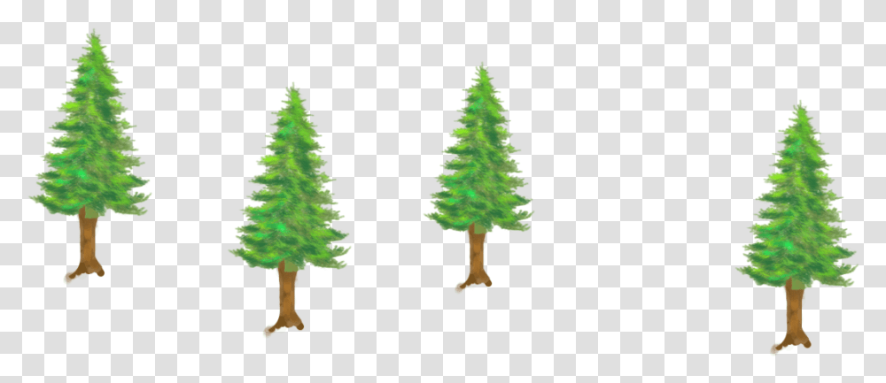 Tree Background Cartoon Trees, Plant, Fir, Abies, Pine Transparent Png