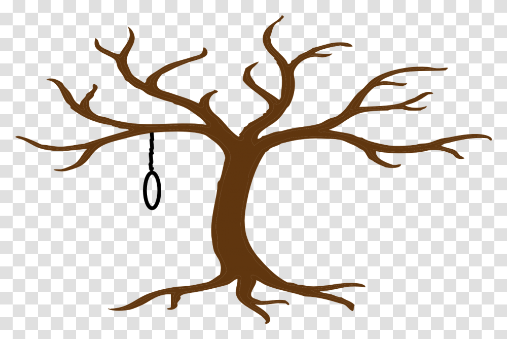 Tree Bare Season Bare Branched Image Clipart Brown Tree Clipart, Bird, Animal, Antler, Plant Transparent Png