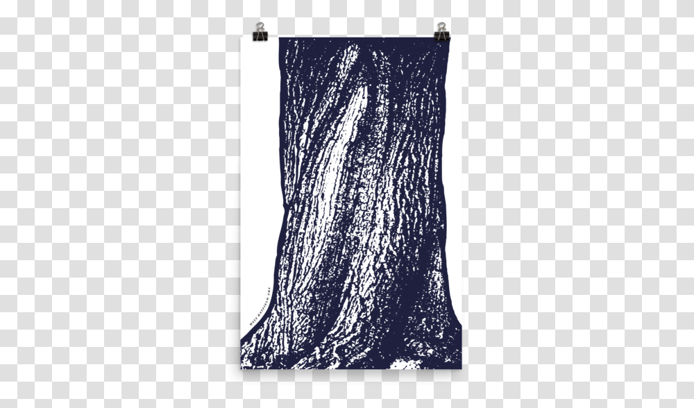 Tree Bark Blue Print Sketch, Clothing, Apparel, Rug, Fashion Transparent Png