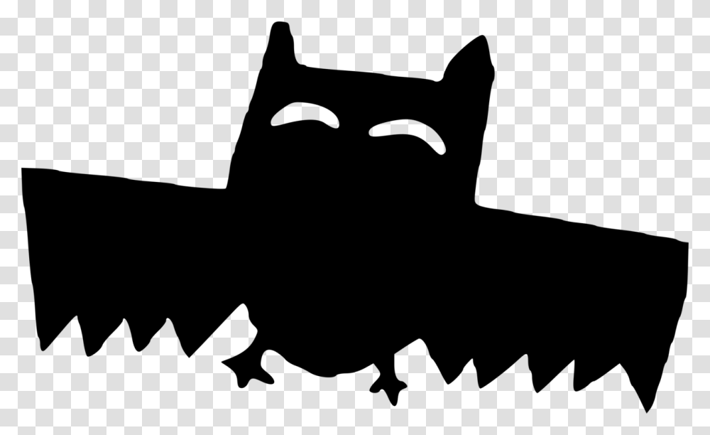 Tree Bat Cat Drawing Silhouette, Gray, World Of Warcraft Transparent Png