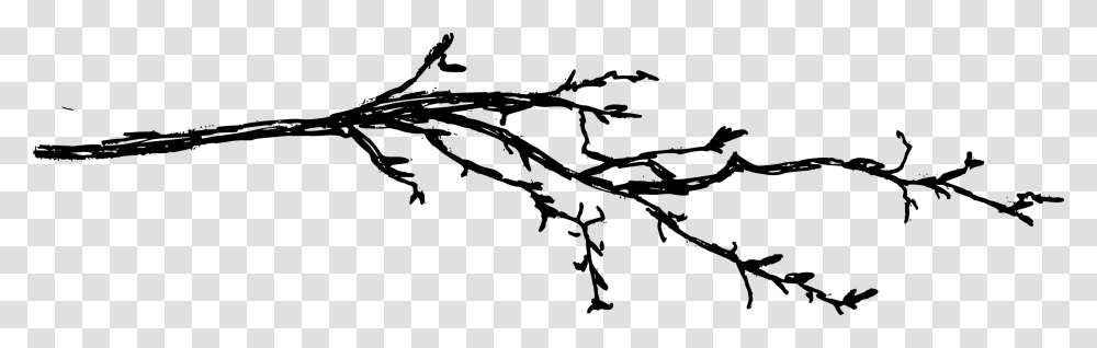 Tree Branch Drawing, Gray, World Of Warcraft Transparent Png