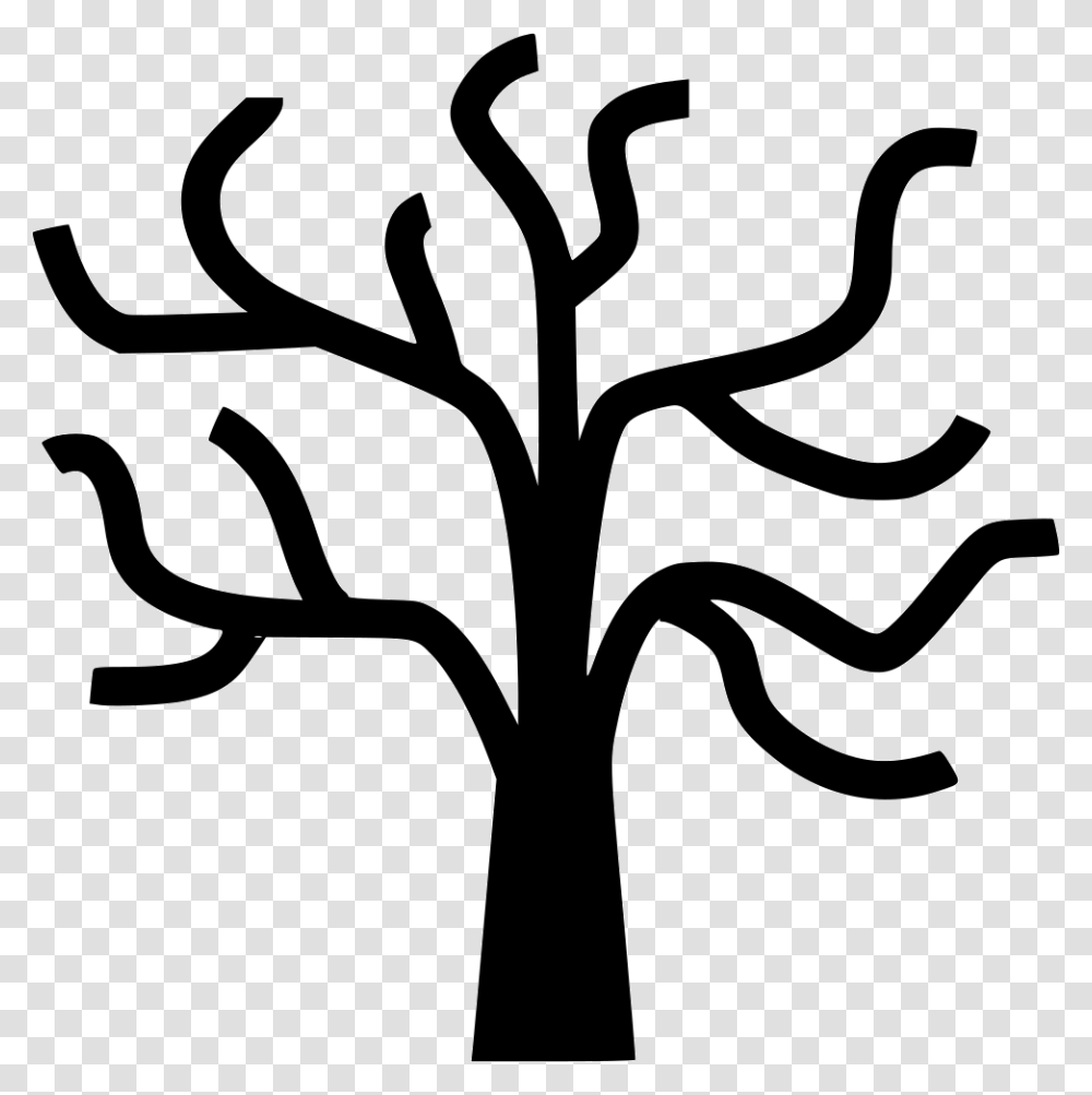 Tree Branch Icon, Stencil, Antelope, Wildlife, Mammal Transparent Png