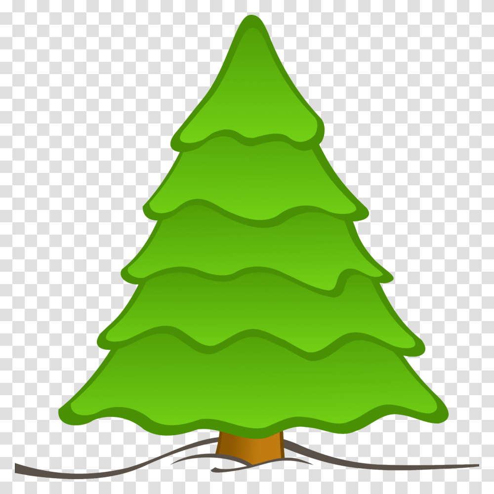 Tree Cartoon Cartoon Christmas Tree Cartoon Christmas Plain Christmas Tree Clipart, Plant, Triangle, Wedding Cake, Dessert Transparent Png