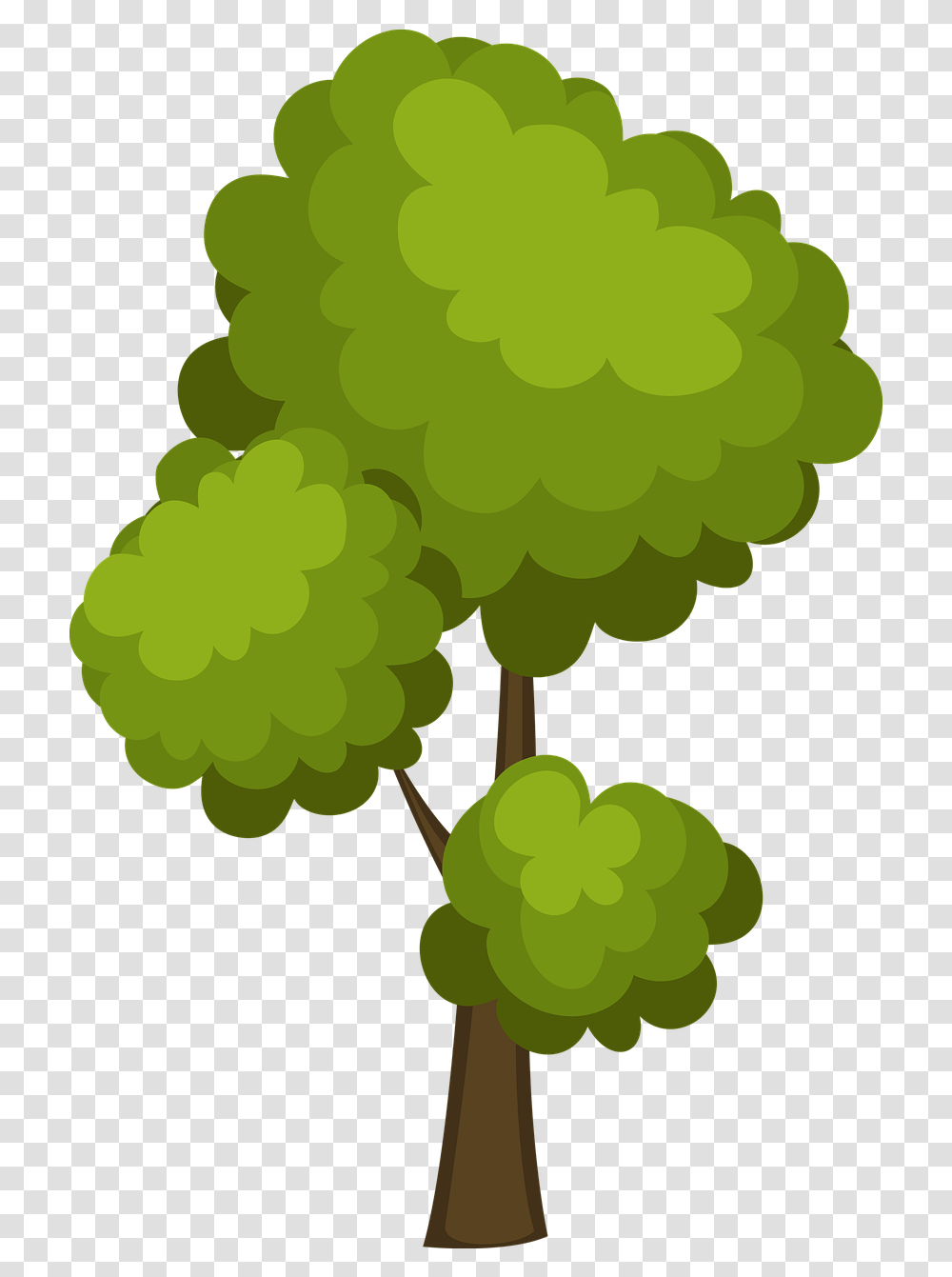 Tree Cartoon Icon Free Image On Pixabay Tree Icon, Grapes, Fruit, Plant, Food Transparent Png