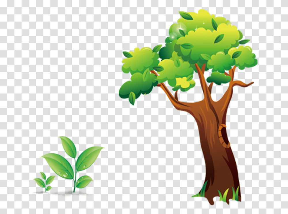 Tree Cartoon Shulin District Leaf Tree Cartoon, Plant, Vegetation, Green, Moss Transparent Png