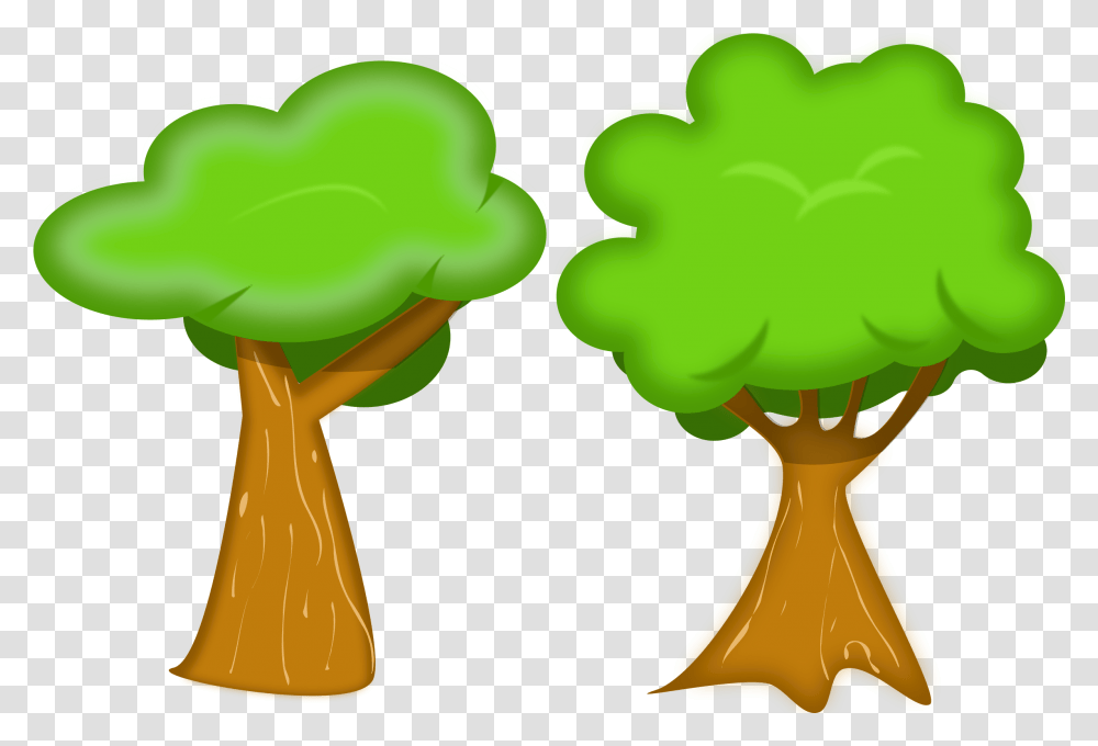 Tree Cartoon Trees Clip Art, Plant, Hand, Green, Food Transparent Png