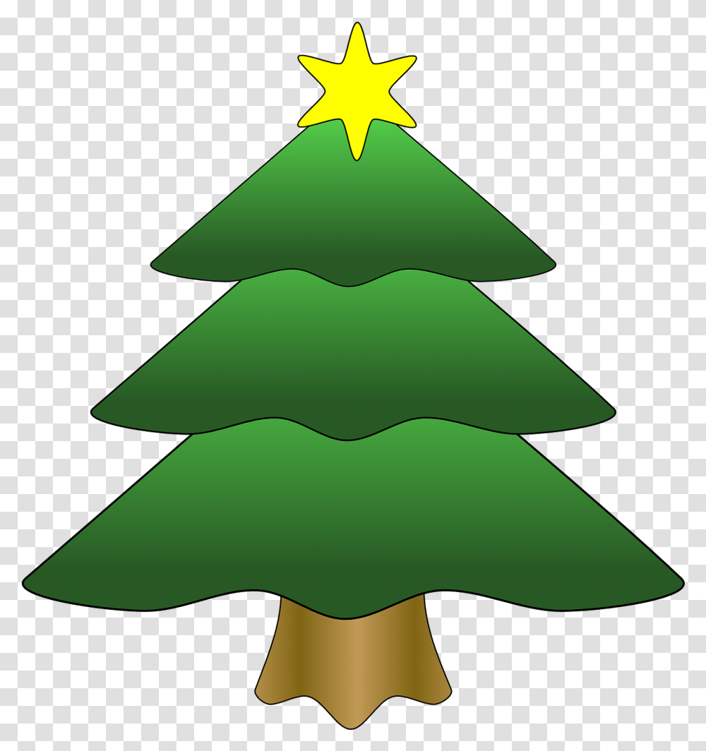 Tree Christmas Star Gold Xmas Image Christmas Tree Christmas Tree Clip Art, Lamp, Star Symbol, Plant Transparent Png
