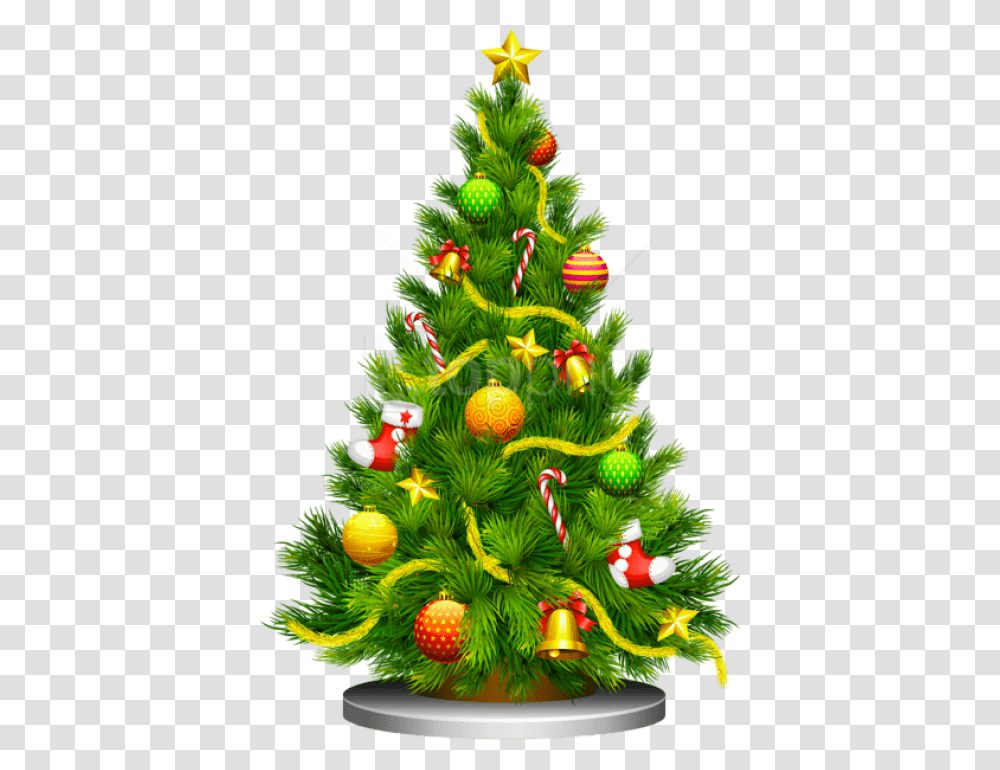 Tree Christmas Vector, Christmas Tree, Ornament, Plant, Pine Transparent Png