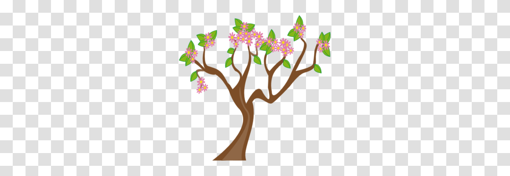Tree Clip Art, Flower, Plant, Blossom Transparent Png