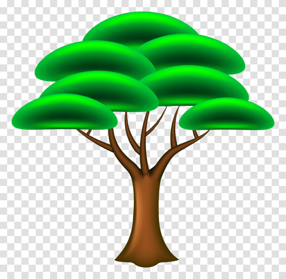 Tree Clip Art, Green, Lamp, Light, Fungus Transparent Png