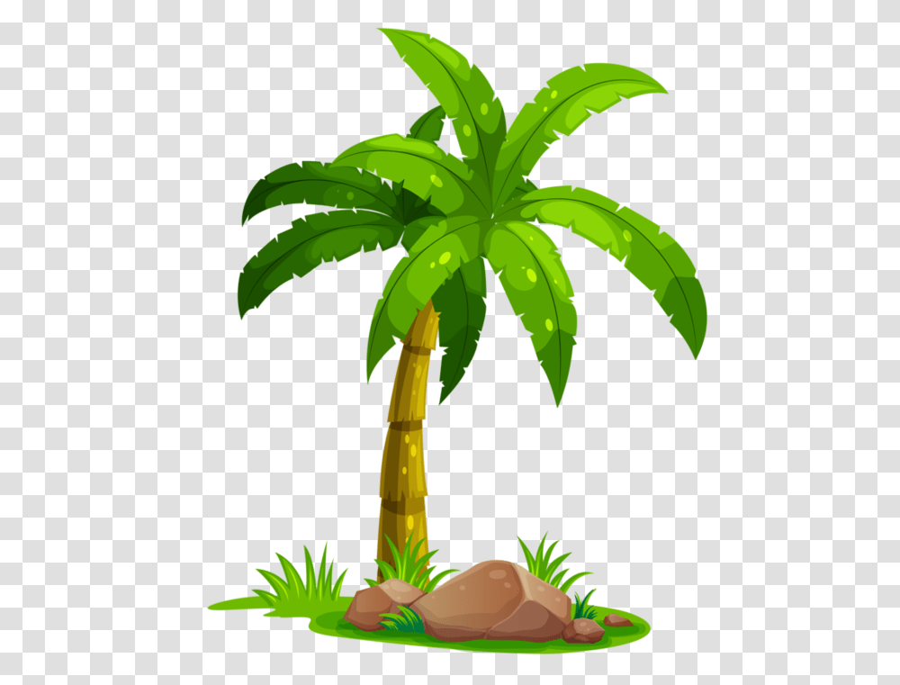 Tree Clip Art Palm Tree, Plant, Arecaceae, Leaf, Green Transparent Png