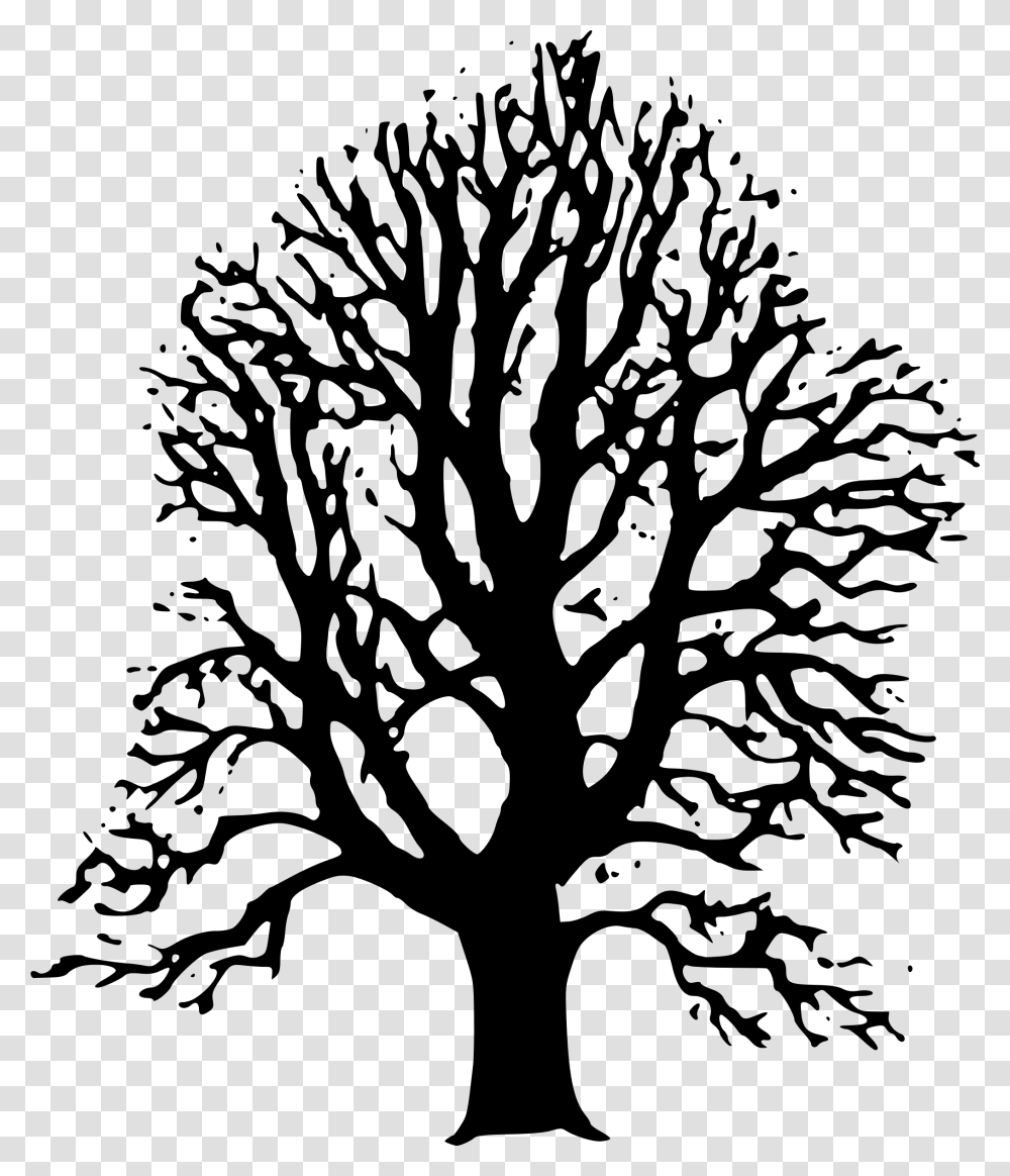 Tree Clipart Black And White Lime Tree Clip Art, Gray, World Of Warcraft Transparent Png