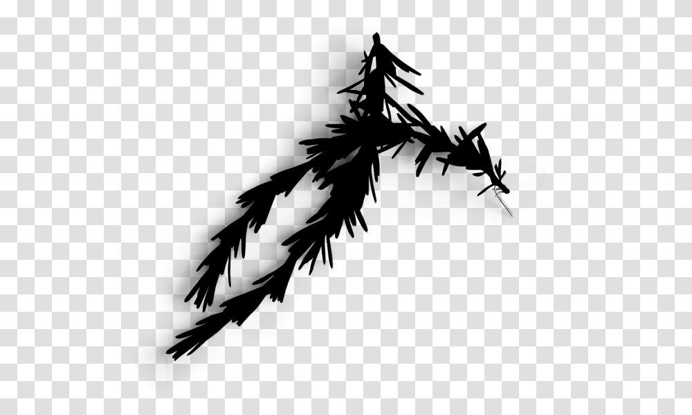 Tree Clipart Black And White No Leaves White Pine, Gray, World Of Warcraft Transparent Png