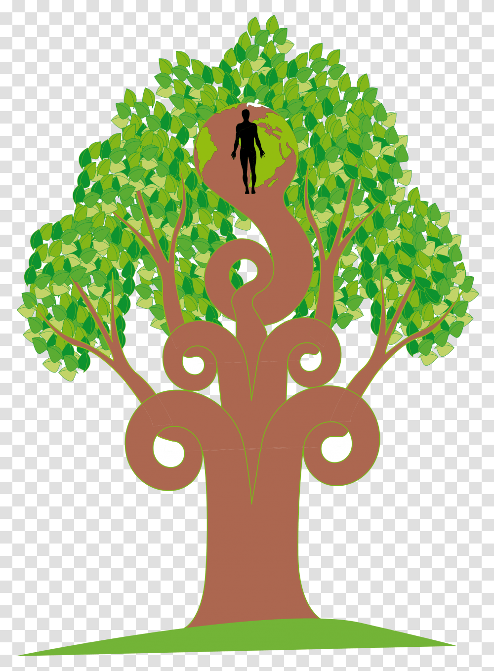 Tree Clipart Clipart Mango Tree Illustration, Plant, Person, Leaf Transparent Png
