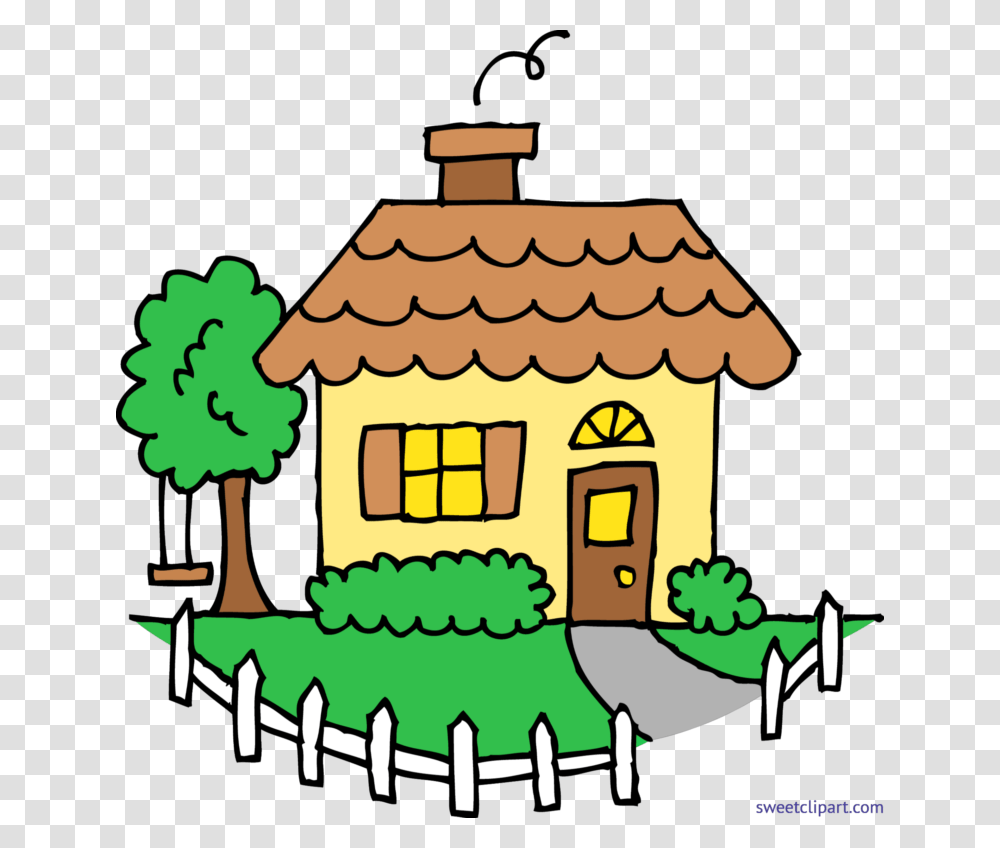 Tree Clipart House Clip Art House Transprent, Housing, Building, Outdoors, Neighborhood Transparent Png