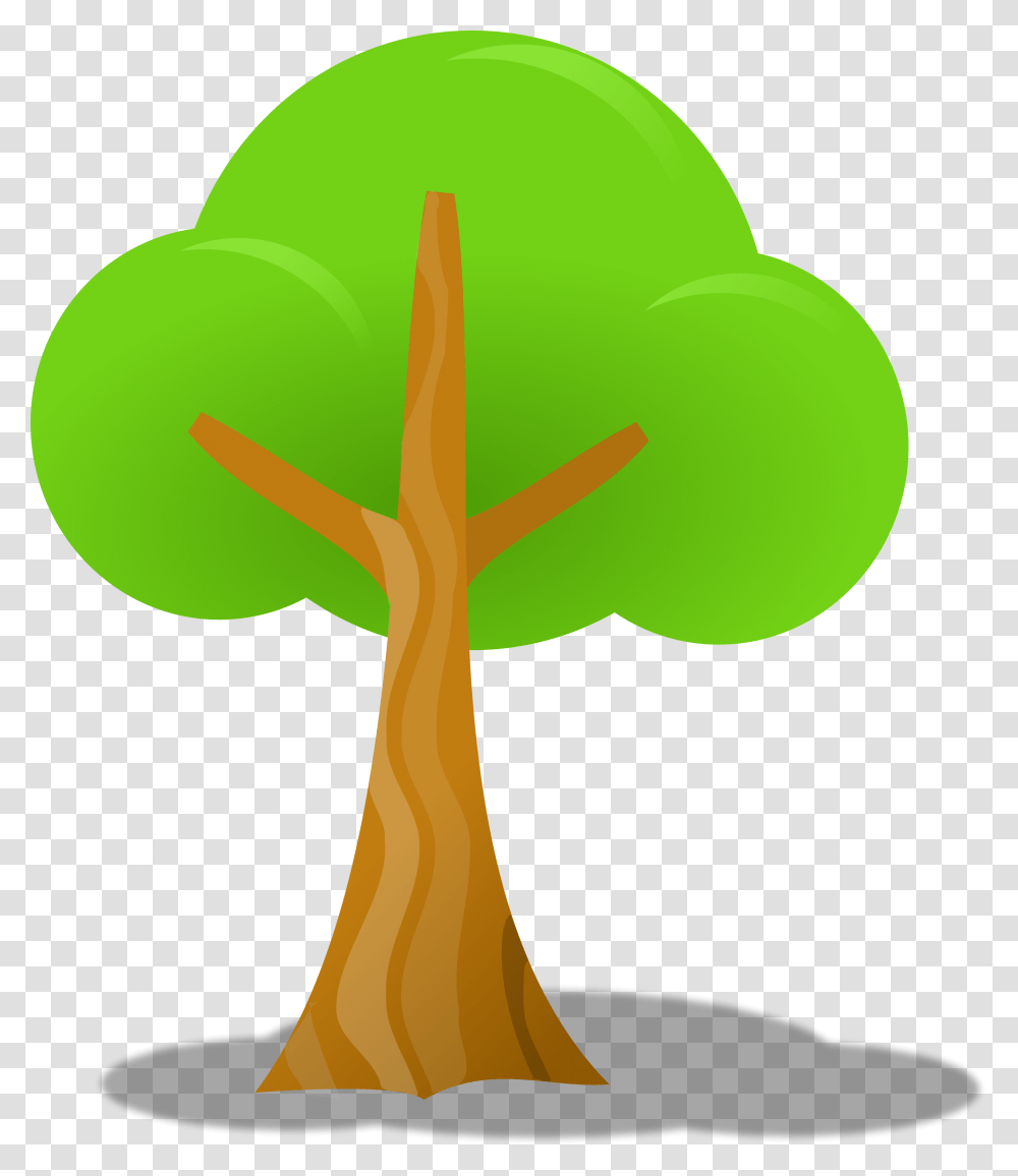 Tree Clipart Three Branch, Plant, Flower, Blossom, Green Transparent Png