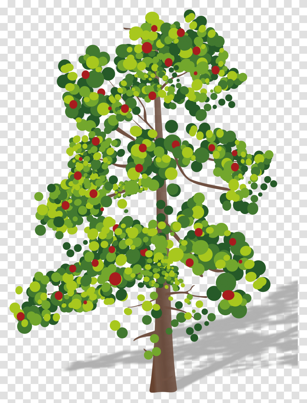 Tree Clipart With Flower Tree Flower Vector, Plant, Leaf, Ornament, Oak Transparent Png