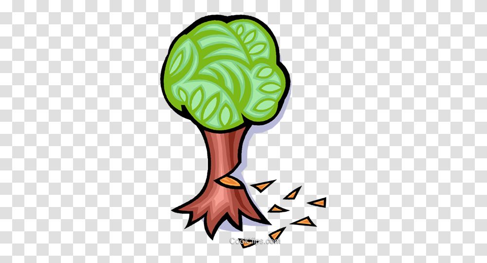 Tree Cutting Clipart Axe Pencil And In Color, Plant, Vegetable, Food, Produce Transparent Png