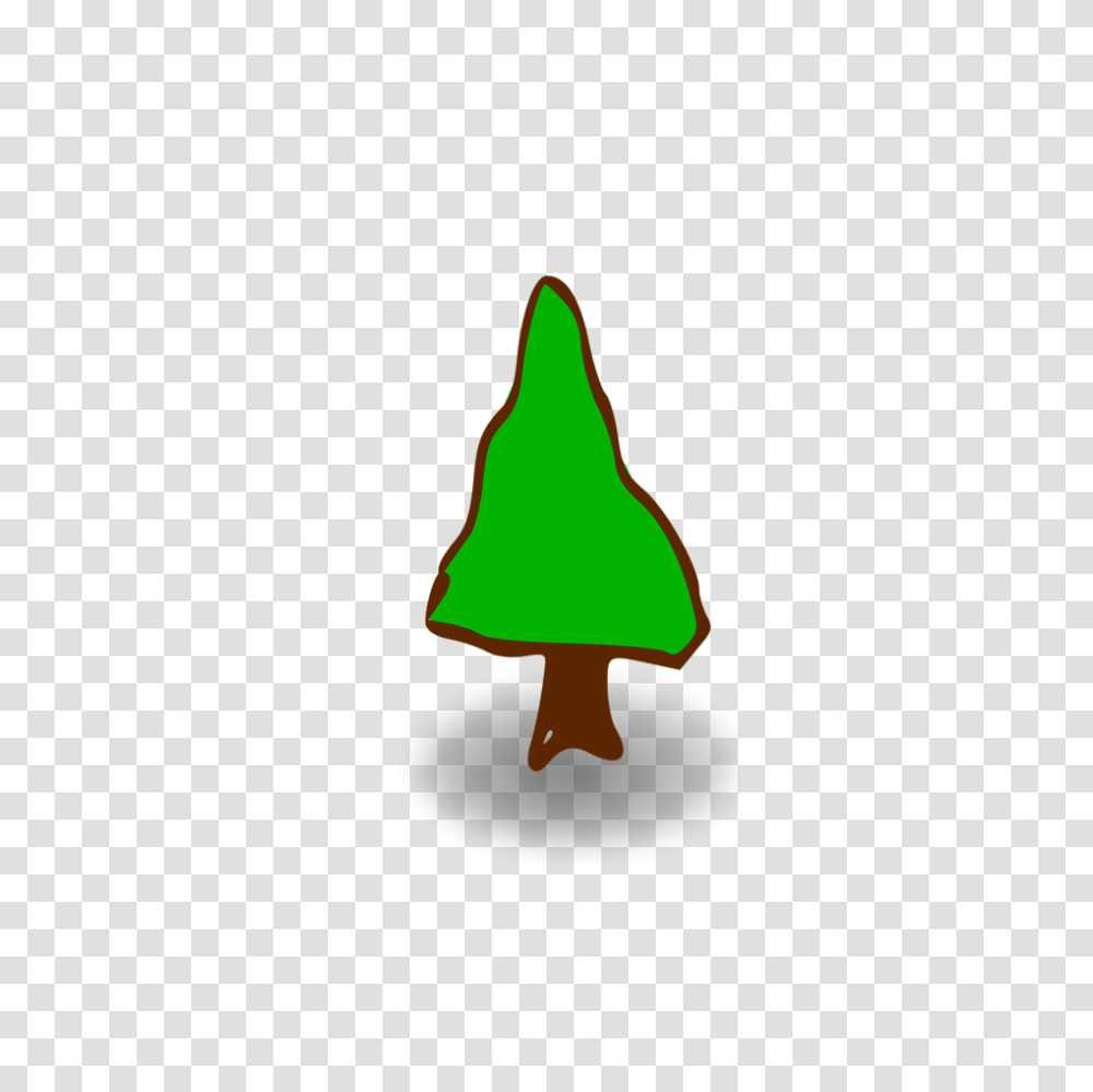 Tree Free Stock Photo Illustration Of A Small Cartoon Tree, Sweets, Food, Confectionery Transparent Png