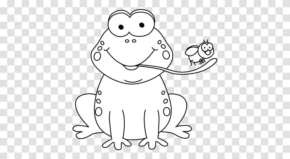 Tree Frog Black And White Frog Tongue Clipart Black And White, Snowman, Animal, Stencil, Mammal Transparent Png