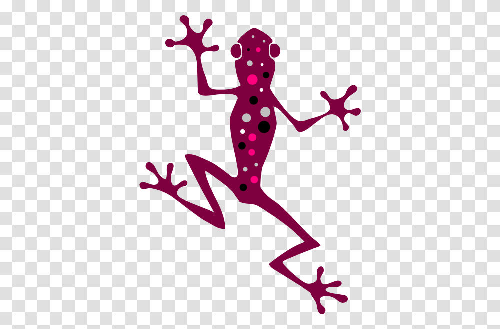 Tree Frog Vector Graphics Clip Art Image Pink Frog Silhouette, Animal, Amphibian, Wildlife, Leisure Activities Transparent Png
