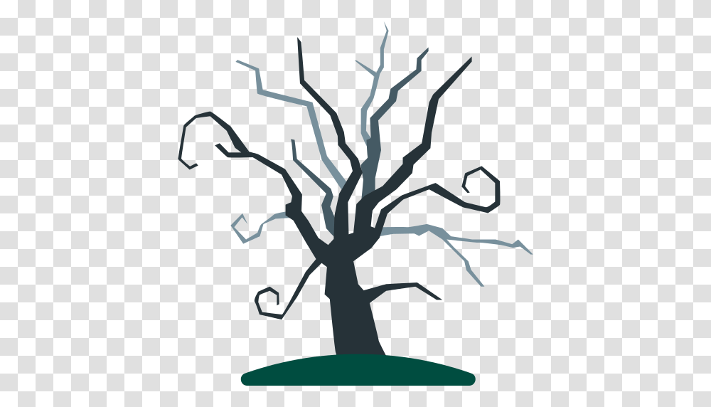 Tree Horror Icon, Plant, Tree Trunk, Root, Palm Tree Transparent Png