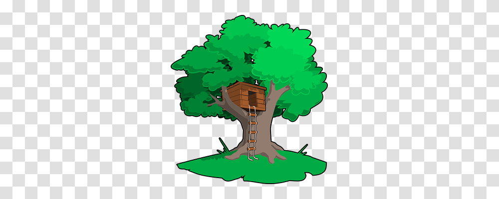 Tree House Person, Plant Transparent Png