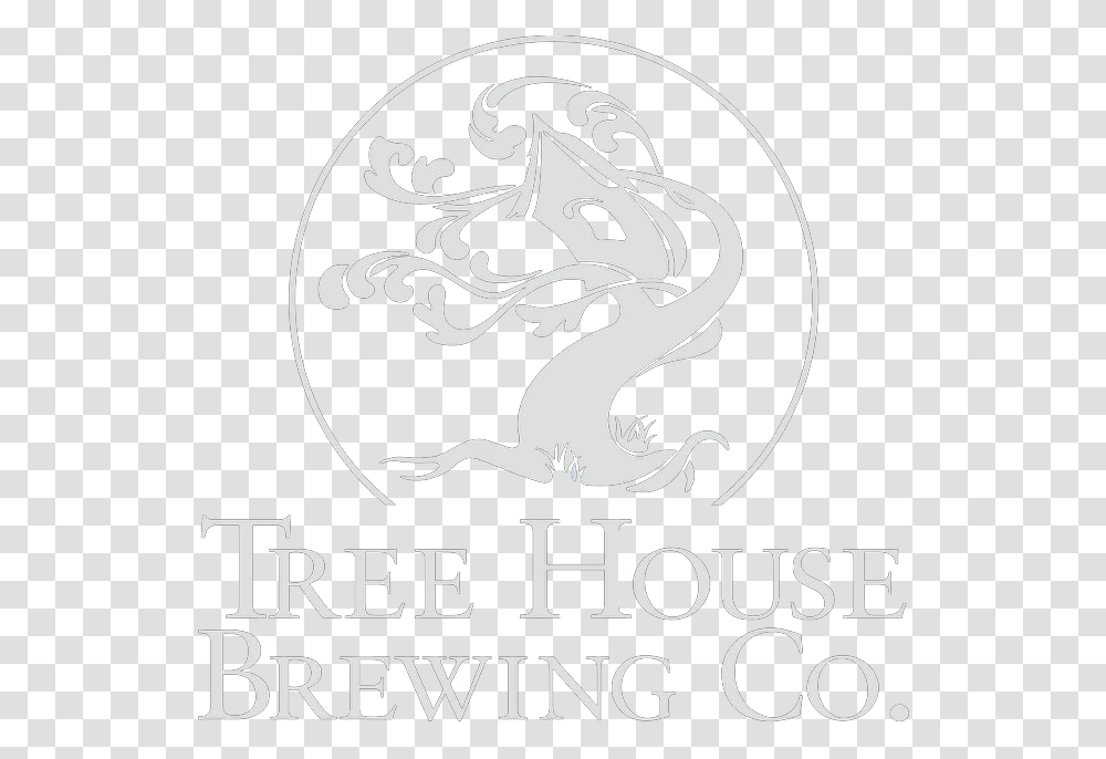 Tree House Brewing Company Logo, Poster, Advertisement, Dragon Transparent Png