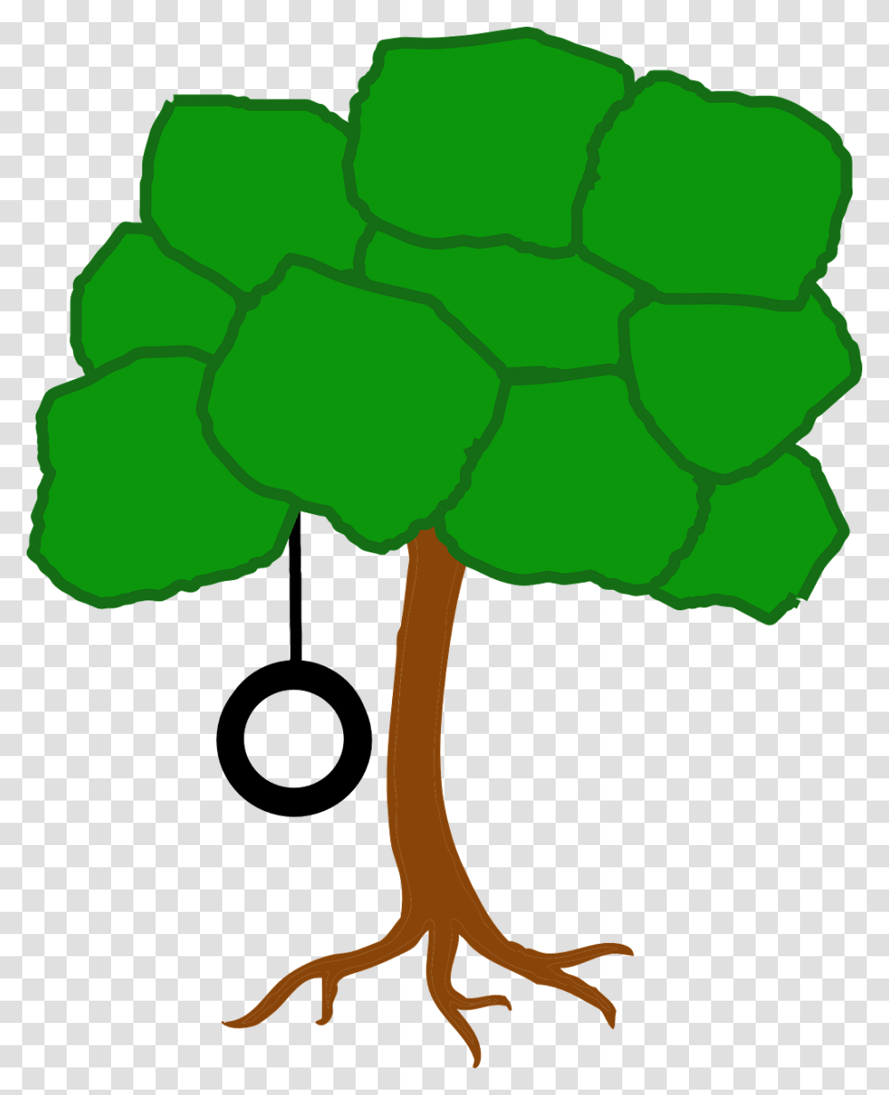 Tree House Clipart With Swing, Plant, Green, Vegetable, Food Transparent Png