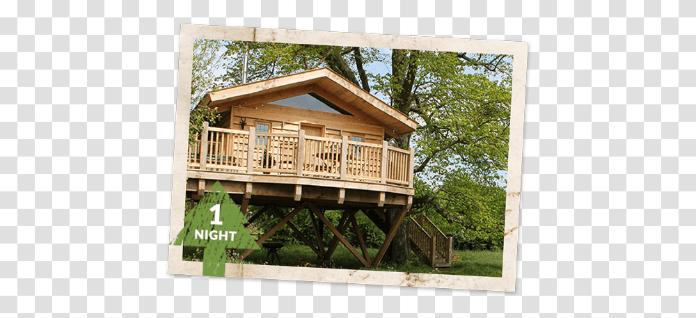 Tree House Image Cottage, Housing, Building, Cabin, Log Cabin Transparent Png